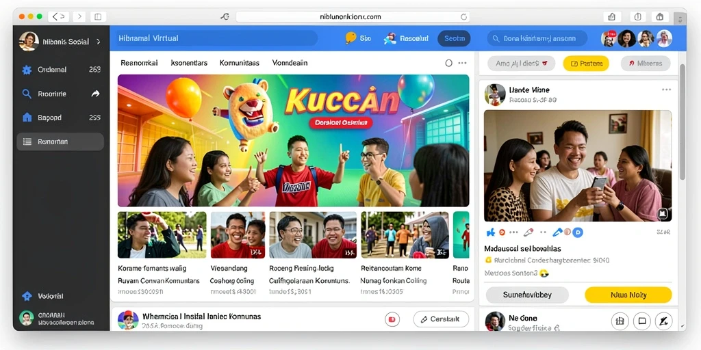 Tampilan antarmuka yang menarik dan mudah digunakan.
