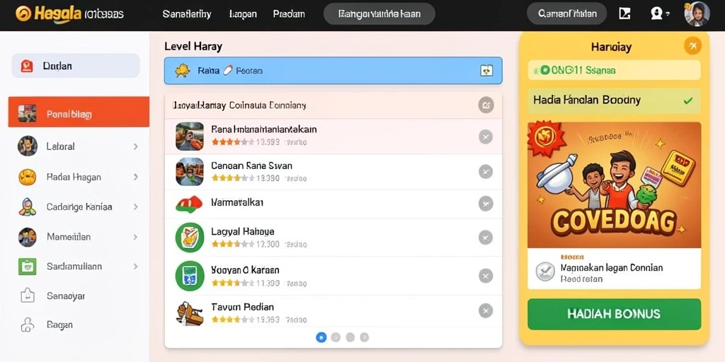 Screenshot menampilkan karakter utama dalam aksi.