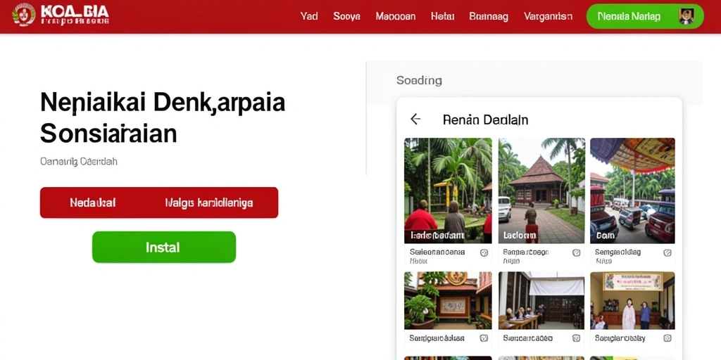 Screenshot menunjukkan antarmuka pengguna yang menarik dan intuitif.