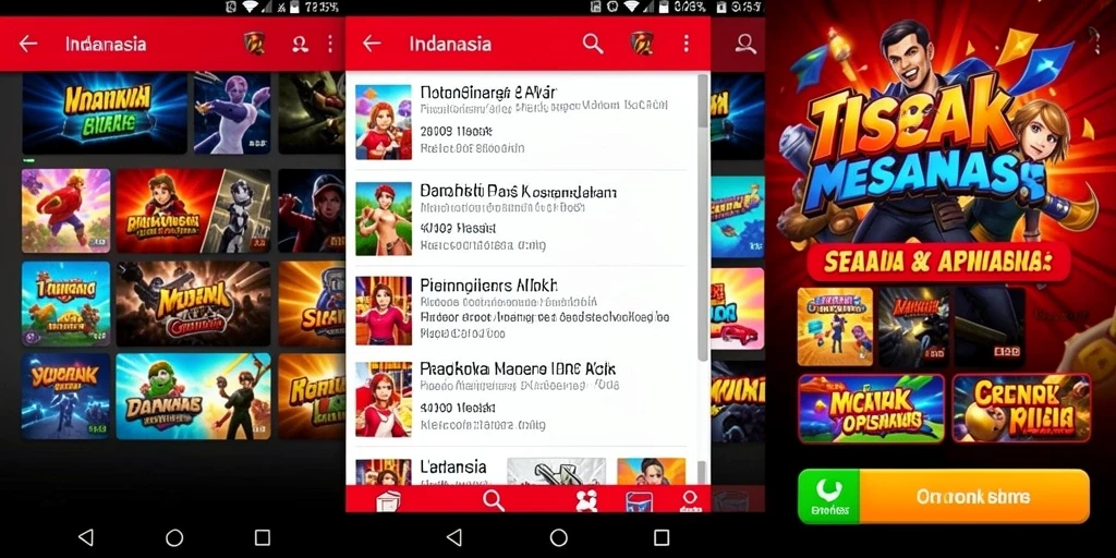 Tampilan antarmuka yang user-friendly.
