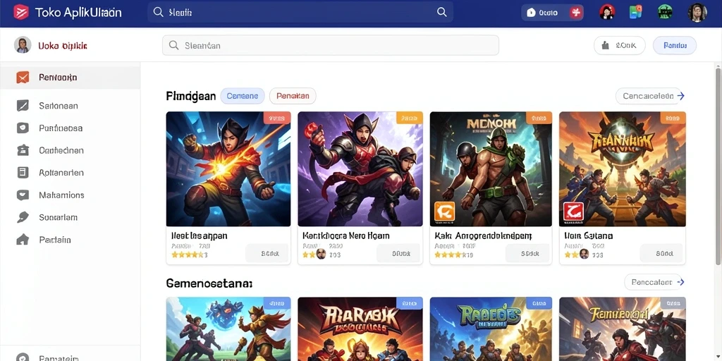Screenshot menunjukkan tantangan kata yang mengasah pikiran.