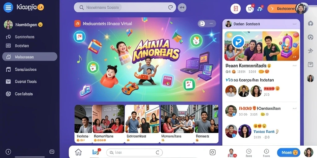 Tampilan karakter yang epik dalam aksi.