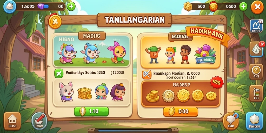 Tampilan utama ROBINTOGEL yang menarik dan interaktif.