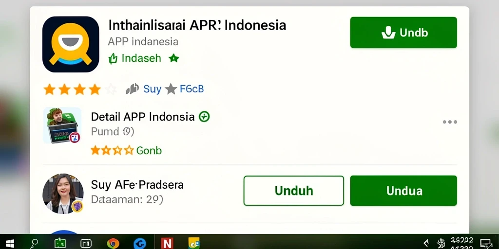 Tampilan antarmuka yang user-friendly dan menarik.