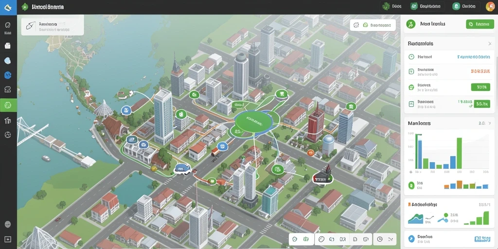 Screenshot menunjukkan tampilan antarmuka yang menarik dan mudah dinavigasi.